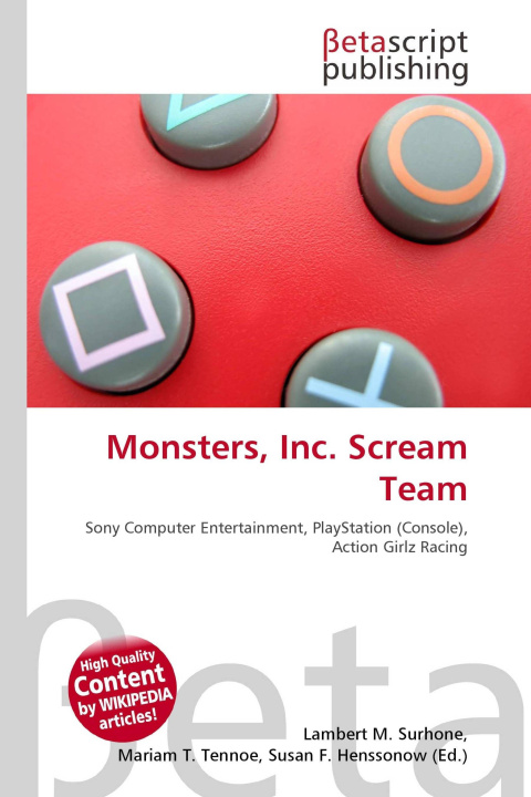 Kniha Monsters, Inc. Scream Team Mariam T. Tennoe