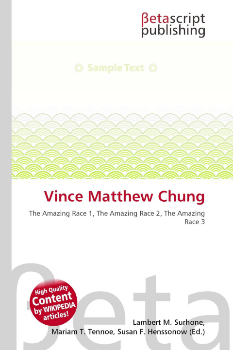 Könyv Vince Matthew Chung Mariam T. Tennoe