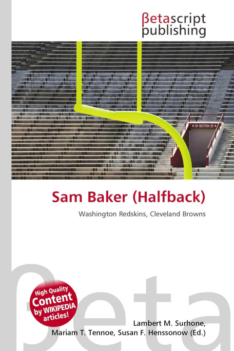 Kniha Sam Baker (Halfback) Mariam T. Tennoe