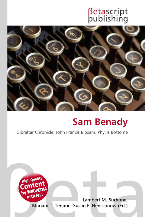 Könyv Sam Benady Mariam T. Tennoe