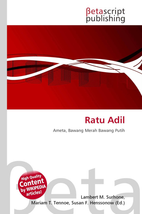 Kniha Ratu Adil Mariam T. Tennoe