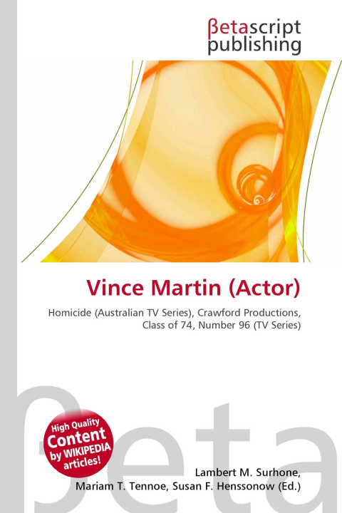 Kniha Vince Martin (Actor) Mariam T. Tennoe