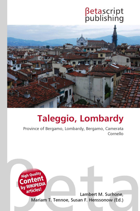 Kniha Taleggio, Lombardy Mariam T. Tennoe