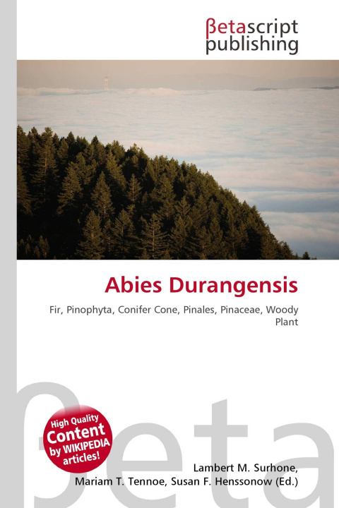 Kniha Abies Durangensis Mariam T. Tennoe
