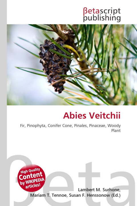 Kniha Abies Veitchii Mariam T. Tennoe