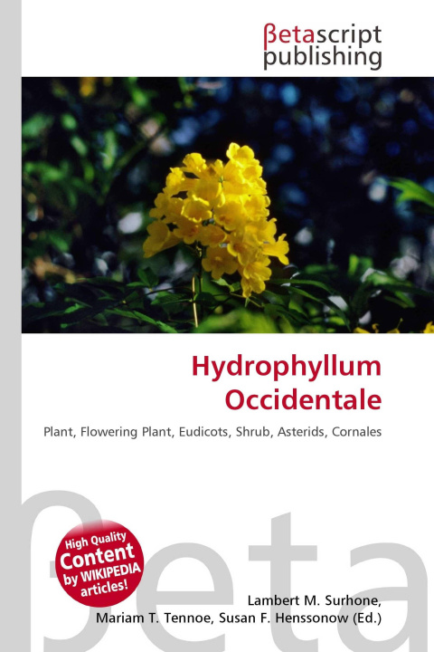 Kniha Hydrophyllum Occidentale Mariam T. Tennoe