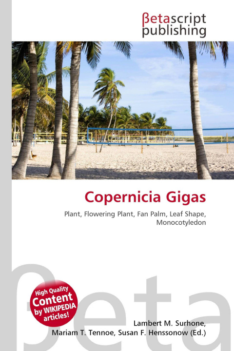 Kniha Copernicia Gigas Mariam T. Tennoe