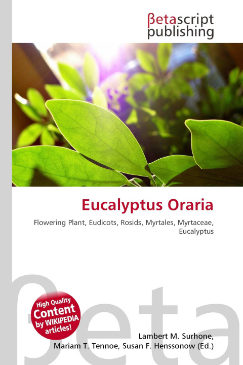 Knjiga Eucalyptus Oraria Mariam T. Tennoe