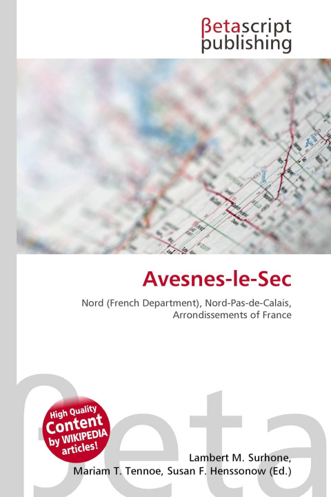 Kniha Avesnes-le-Sec Mariam T. Tennoe