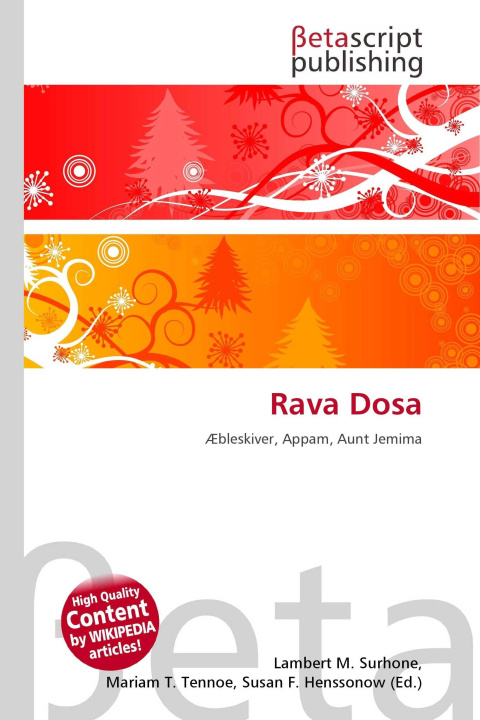 Kniha Rava Dosa Mariam T. Tennoe