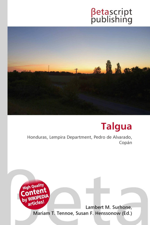 Kniha Talgua Mariam T. Tennoe
