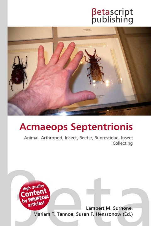 Knjiga Acmaeops Septentrionis Mariam T. Tennoe