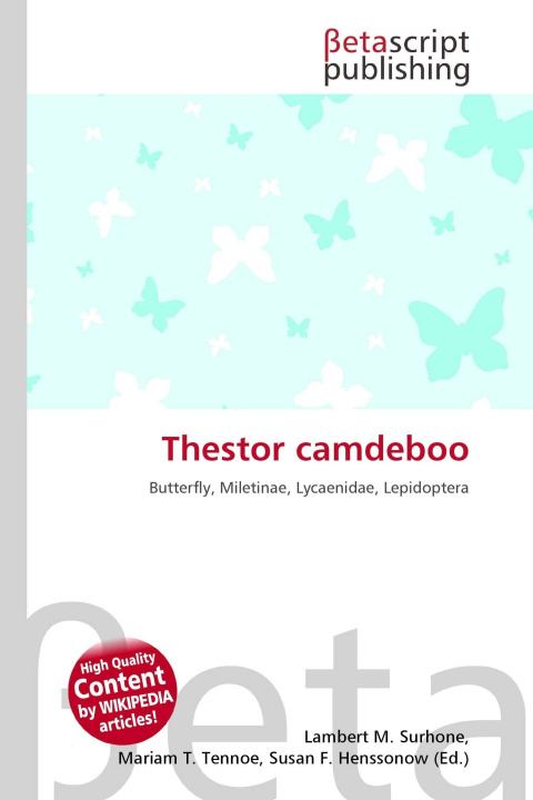 Kniha Thestor camdeboo Mariam T. Tennoe