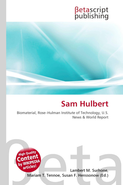 Kniha Sam Hulbert Mariam T. Tennoe