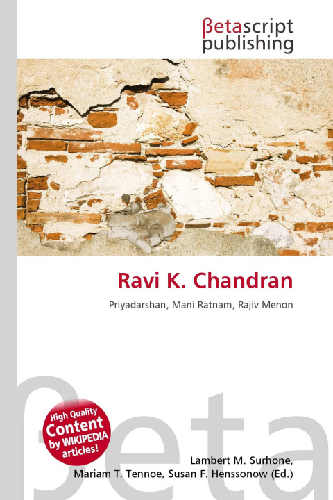 Kniha Ravi K. Chandran Mariam T. Tennoe