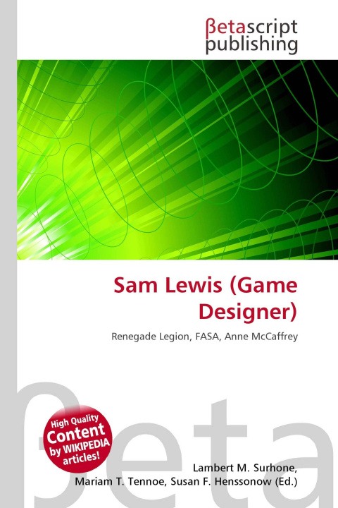 Kniha Sam Lewis (Game Designer) Mariam T. Tennoe