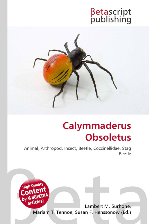 Kniha Calymmaderus Obsoletus Mariam T. Tennoe
