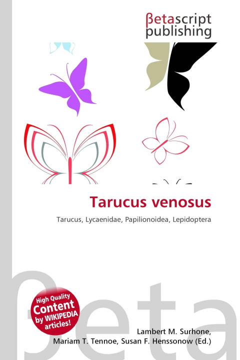 Kniha Tarucus venosus Mariam T. Tennoe