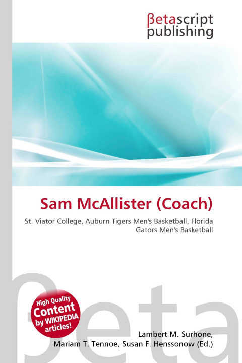 Kniha Sam McAllister (Coach) Mariam T. Tennoe