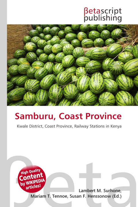 Kniha Samburu, Coast Province Mariam T. Tennoe