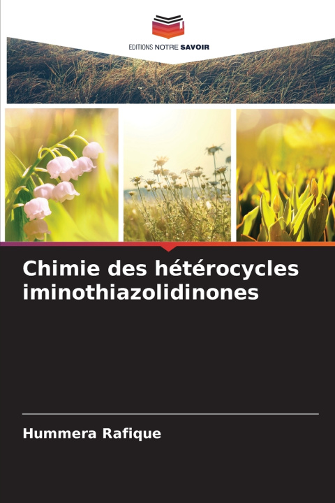 Kniha Chimie des hétérocycles iminothiazolidinones Hummera Rafique
