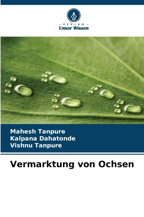 Kniha Vermarktung von Ochsen Kalpana Dahatonde