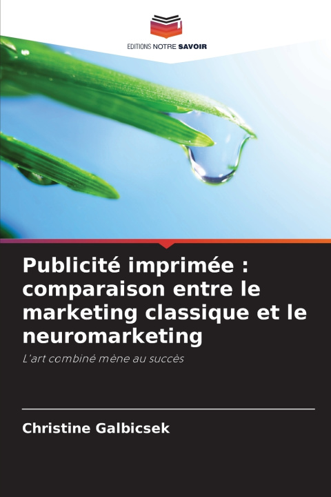 Kniha Publicité imprimée Christine Galbicsek