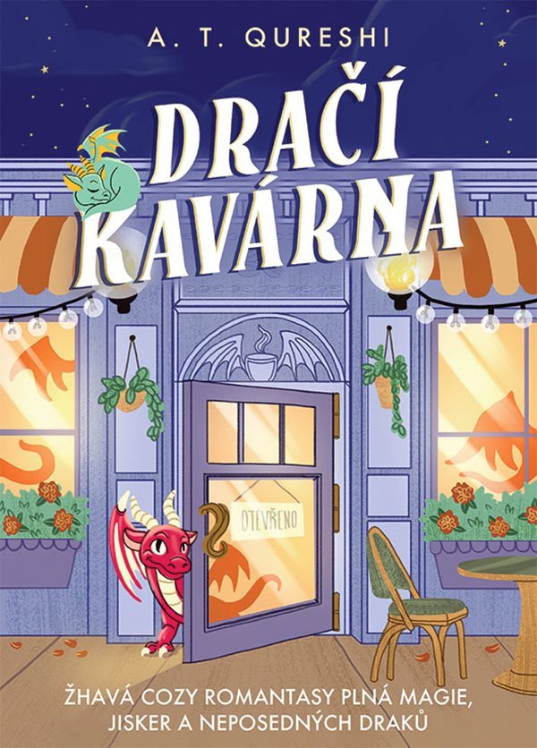 Kniha Dračí kavárna A.T. Qureshi