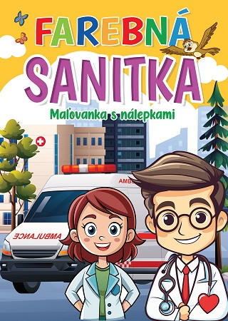 Kniha Farebná sanitka 