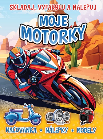 Kniha Moje motorky 