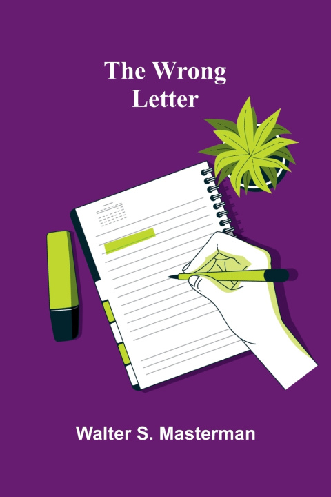 Kniha The wrong letter Walter S. Masterman