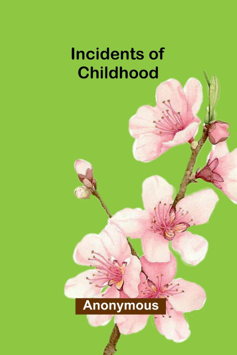 Kniha Incidents of childhood Anonymous