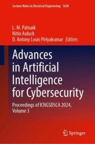 Kniha Advances in Artificial Intelligence for Cybersecurity L. M. Patnaik