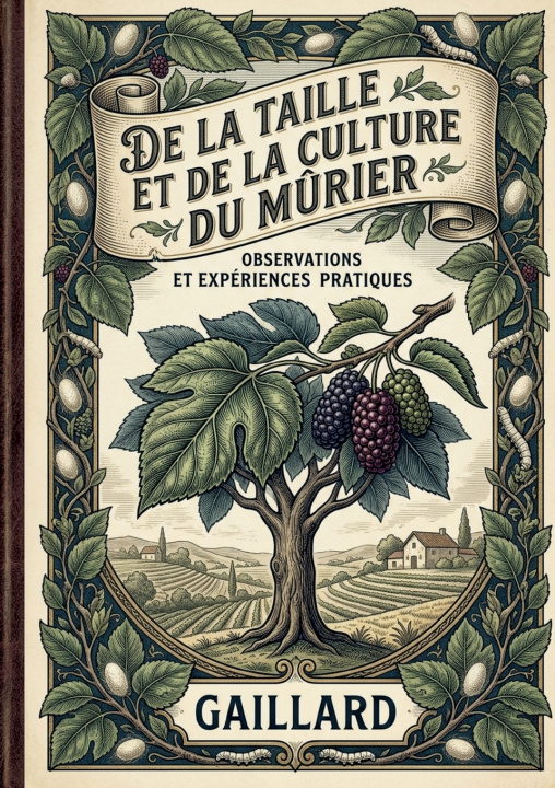 Kniha De la taille et de la culture du mûrier Frédéric Gaillardet