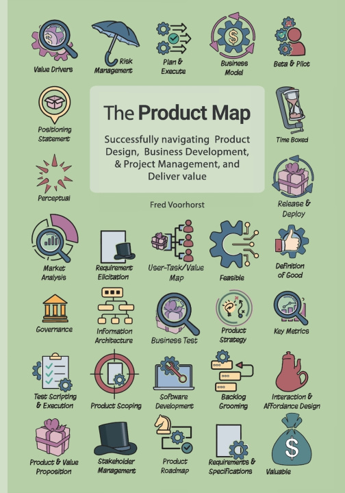 Kniha The Product Map Fred Voorhorst