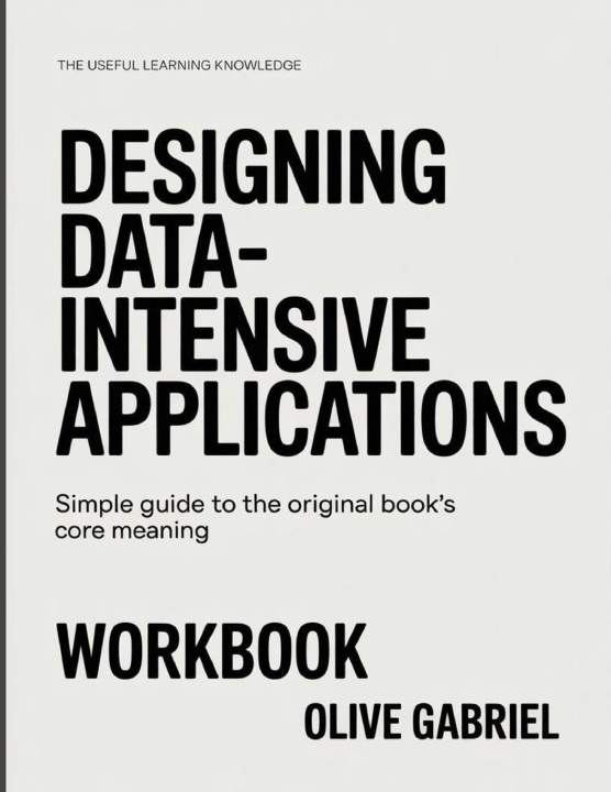 Könyv The Useful Learning Knowledge Designing Data-Intensive Application Olive Gabriel