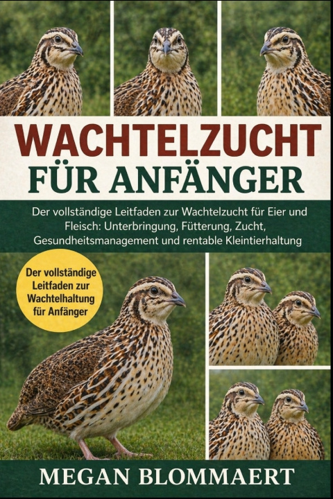 Knjiga WACHTELZUCHT FÜR ANFÄNGER MEGAN BLOMMAERT