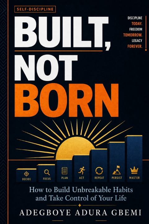 Könyv BUILT, NOT BORN ADEGBOYE GBEMI ADURA