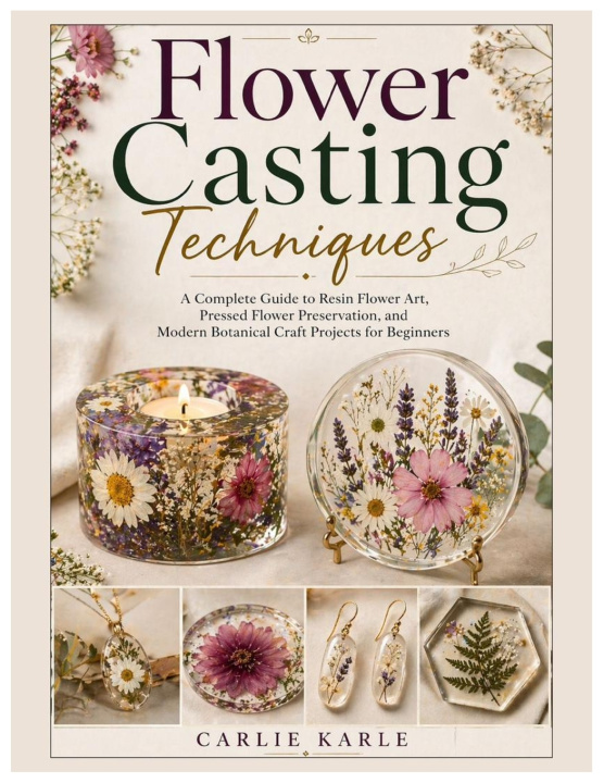 Knjiga Flower Casting Techniques Carlie Karle
