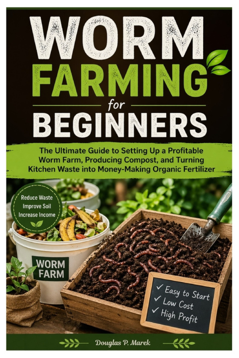 Kniha Worm Farming for Beginners Douglas P. Marek