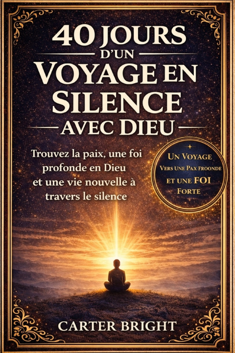 Knjiga 40 JOURS D'UN VOYAGE EN SILENCE AVEC DIEU CARTER BRIGHT