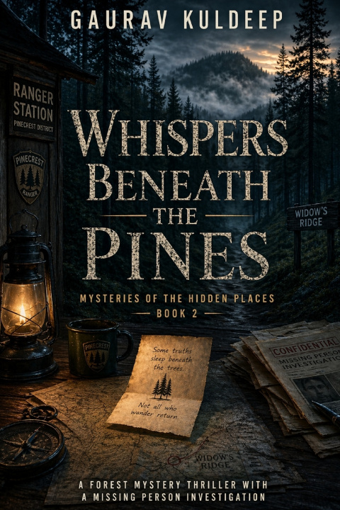 Boek Whispers Beneath the Pines AMULYA MISHRA