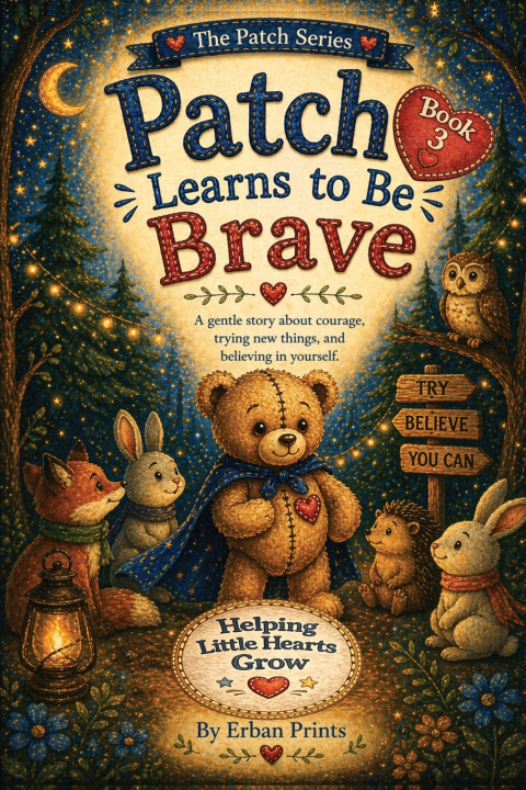 Kniha Patch Learns to be Brave Erban Prints