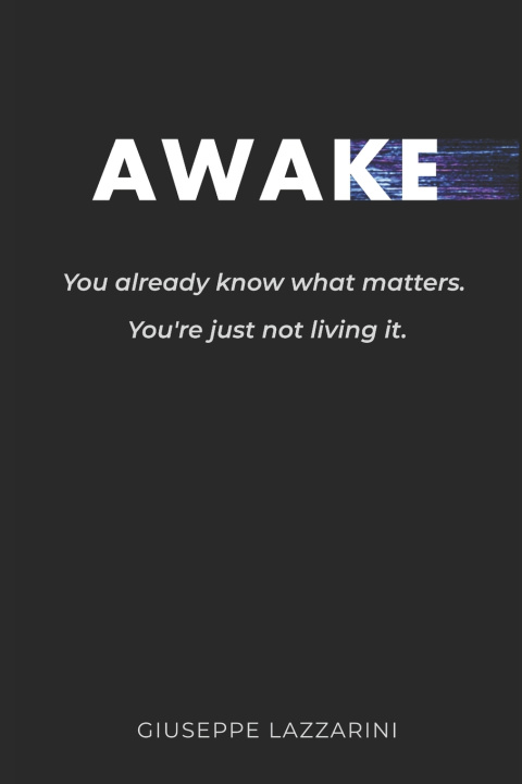 Knjiga AWAKE Giuseppe Lazzarini