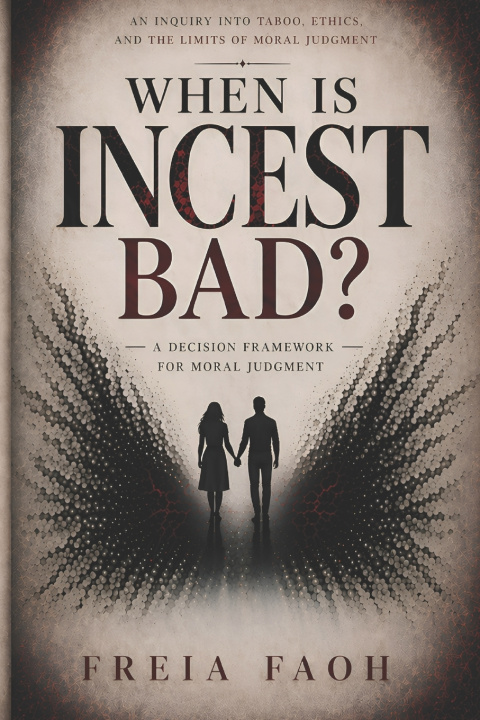 Kniha When is incest bad? Freia Faoh