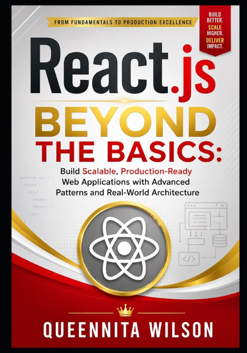 Könyv React.js Beyond the Basics Queennita Wilson