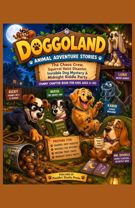 Kniha Doggoland PixelArt Studio Press
