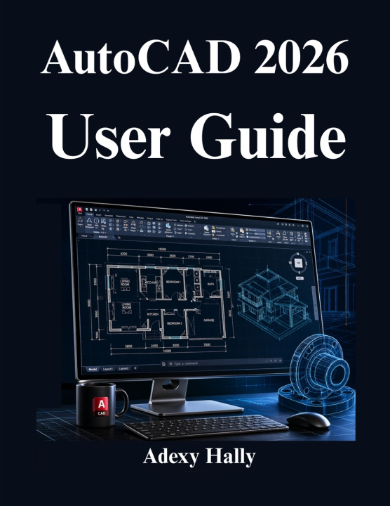 Knjiga AutoCAD 2026 User Guide Adexy Hally