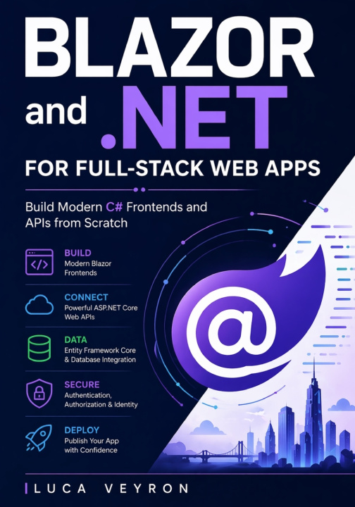 Könyv Blazor and .NET for Full-Stack Web Apps Luca Veyron
