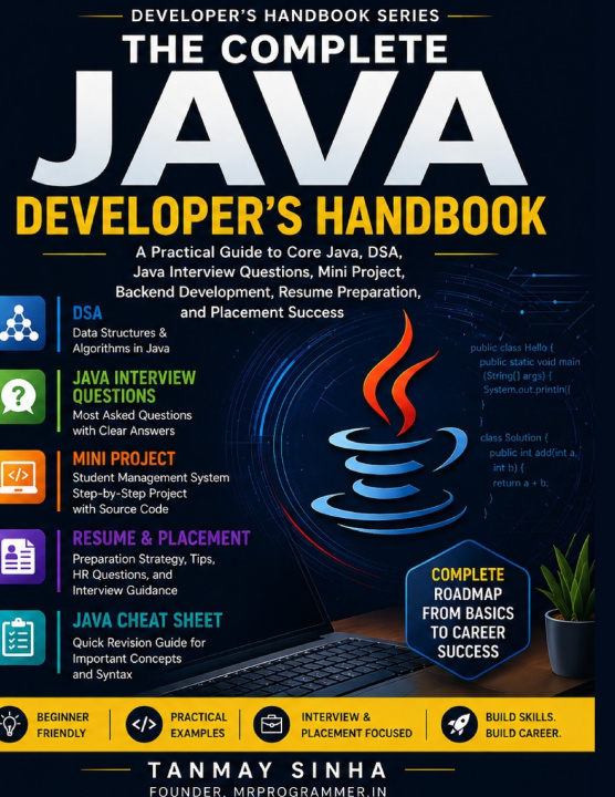 Könyv The Complete Java Developer's Handbook Tanmay Sinha